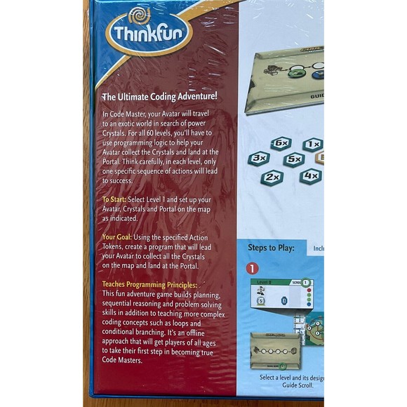 ThinkFun Code Master Programming Logic Board Game. New/Sealed - Picture 5 of 5